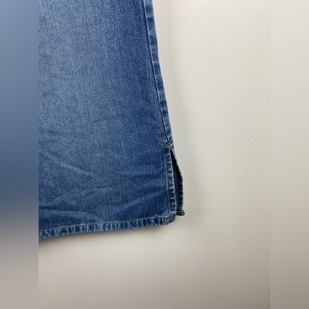 Vintage Maurice’s 90s Denim Maxi Skirt, Size 11 - Picture 3 of 9